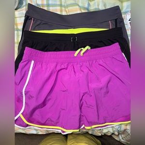 Bundle of 3 Fila running shorts NWT/ pre loved XL